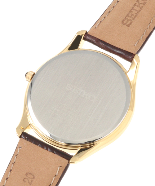 SEIKO(セイコー)の「【SEIKO/セイコー】ESSENTIALS SRK050【 ウォッチ 】(アナログ腕時計・レディース・ゴールド・FREE)」の9枚目の写真