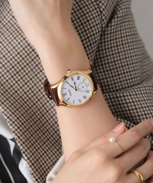 SEIKO(セイコー)の「【SEIKO/セイコー】ESSENTIALS SRK050【 ウォッチ 】(アナログ腕時計・レディース・ゴールド・FREE)」の13枚目の写真