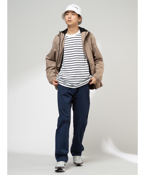 S&SONS(エスアンドサンズ)の「ストレッチ ツイル 無地 カラーパンツ(チノパンツ・メンズ・ネイビー/ベージュ/カーキ/オフホワイト/ブラック/グレー・L/M/LL/S)」の11枚目の写真