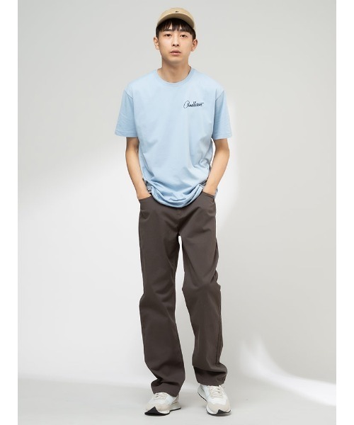 S&SONS(エスアンドサンズ)の「ストレッチ ツイル 無地 カラーパンツ(チノパンツ・メンズ・ネイビー/ベージュ/カーキ/オフホワイト/ブラック/グレー・L/M/LL/S)」の9枚目の写真