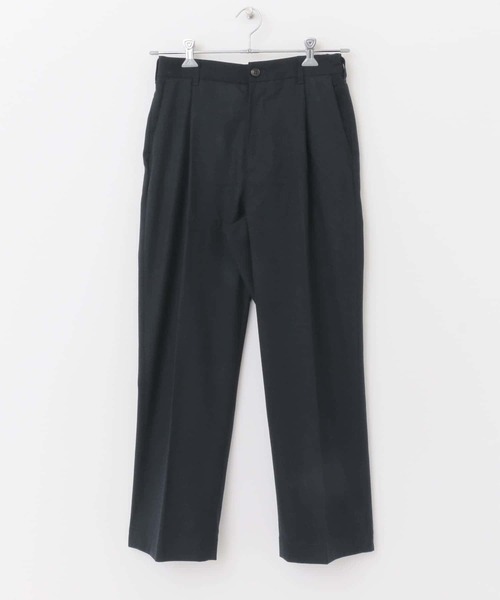 URBAN RESEARCH DOORS(アーバンリサーチドアーズ)の「ウールライクワイドパンツ(その他パンツ・メンズ・チャコールグレー/ネイビー・MEDIUM/LARGE)」の1枚目の写真