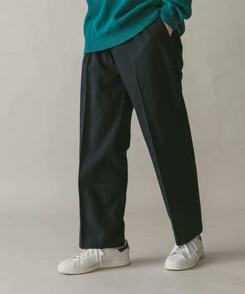 URBAN RESEARCH DOORS(アーバンリサーチドアーズ)の「ウールライクワイドパンツ(その他パンツ・メンズ・チャコールグレー/ネイビー・MEDIUM/LARGE)」の19枚目の写真