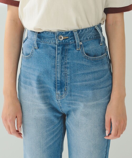 B:MING by BEAMS（ビーミングバイビームス）の「B:MING by BEAMS / リサイクル フレア デニム（デニムパンツ・レディース・ブルー系その他/ライトインディゴブルー・MEDIUM/SMALL）」の12枚目の写真