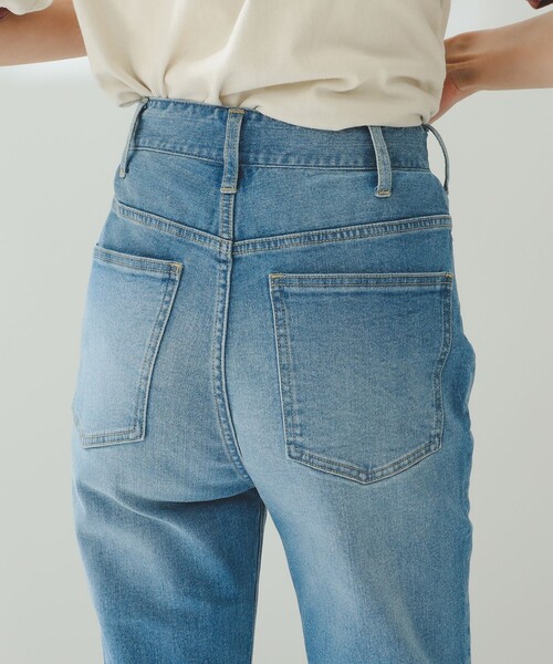 B:MING by BEAMS（ビーミングバイビームス）の「B:MING by BEAMS / リサイクル フレア デニム（デニムパンツ・レディース・ブルー系その他/ライトインディゴブルー・MEDIUM/SMALL）」の13枚目の写真