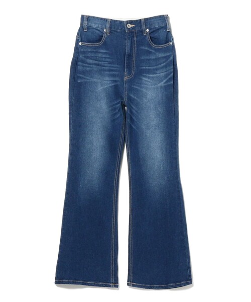 B:MING by BEAMS（ビーミングバイビームス）の「B:MING by BEAMS / リサイクル フレア デニム（デニムパンツ・レディース・ブルー系その他/ライトインディゴブルー・MEDIUM/SMALL）」の19枚目の写真