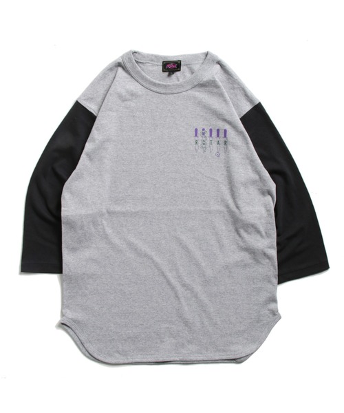 ROTAR(ローター)の「SSK BB Tee(Tシャツ/カットソー・メンズ・ホワイト×レッド/ホワイト×グリーン/グレー系その他・LARGE/MEDIUM/X-LARGE/SMALL)」の3枚目の写真