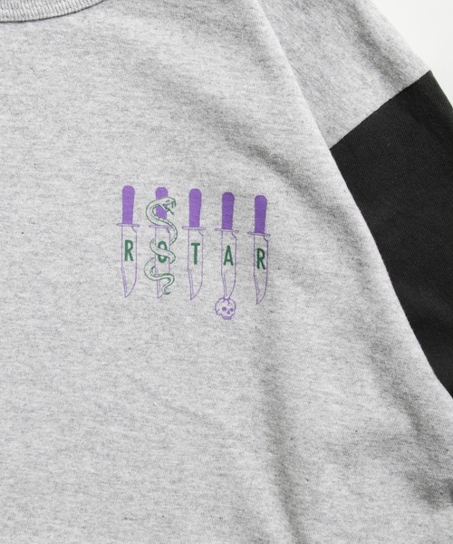 ROTAR(ローター)の「SSK BB Tee(Tシャツ/カットソー・メンズ・ホワイト×レッド/ホワイト×グリーン/グレー系その他・LARGE/MEDIUM/X-LARGE/SMALL)」の7枚目の写真