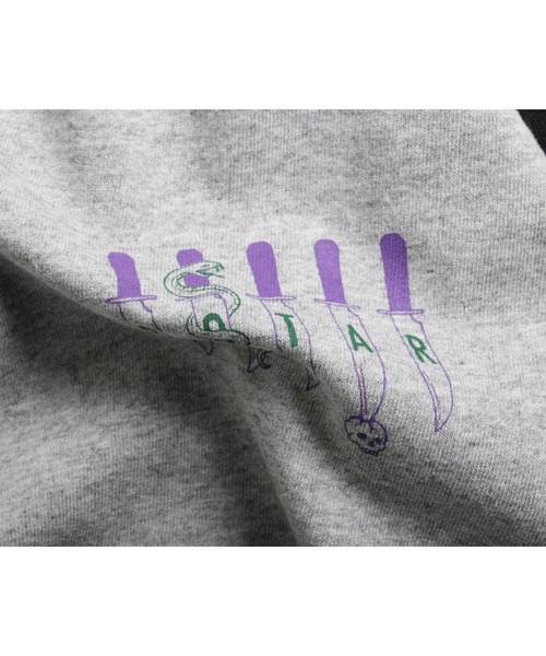 ROTAR(ローター)の「SSK BB Tee(Tシャツ/カットソー・メンズ・ホワイト×レッド/ホワイト×グリーン/グレー系その他・LARGE/MEDIUM/X-LARGE/SMALL)」の8枚目の写真