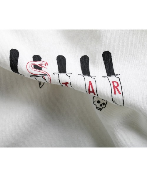 ROTAR(ローター)の「SSK BB Tee(Tシャツ/カットソー・メンズ・ホワイト×レッド/ホワイト×グリーン/グレー系その他・LARGE/MEDIUM/X-LARGE/SMALL)」の9枚目の写真