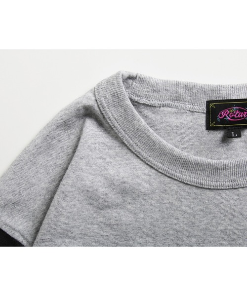 ROTAR(ローター)の「SSK BB Tee(Tシャツ/カットソー・メンズ・ホワイト×レッド/ホワイト×グリーン/グレー系その他・LARGE/MEDIUM/X-LARGE/SMALL)」の10枚目の写真