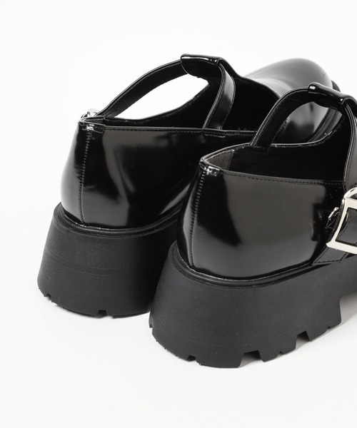 Heather（ヘザー）の「Tストラップボリュームソールシューズ　179615（その他シューズ・レディース・ブラック・M/L）」の11枚目の写真