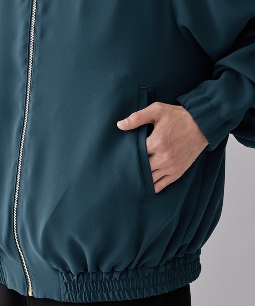 Lui's（ルイス）の「ドレープスイングトップ(シャツブルゾン)（ブルゾン・メンズ・ダークグリーン/ブラック・FREE）」の10枚目の写真