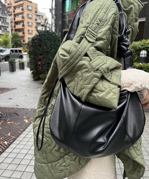 村岡美里×y/m スタンドカラーコート ブラック y/m | スタンドカラーコート (コート ) |SHEL'TTER WEBSTORE