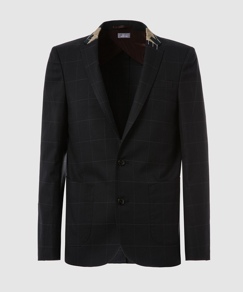 Kolor BEACON ネイビーブレザー　シングル2B GREY LABEL ネイビーブレザー(ジャケット)｜MACKINTOSH PHILOSOPHY