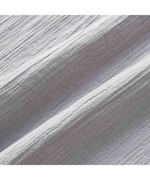 Francfranc（フランフラン）の「楊柳ラッフル ワンピース グレー（ルームウェア/パジャマ・レディース・グレー・FREE）」の7枚目の写真