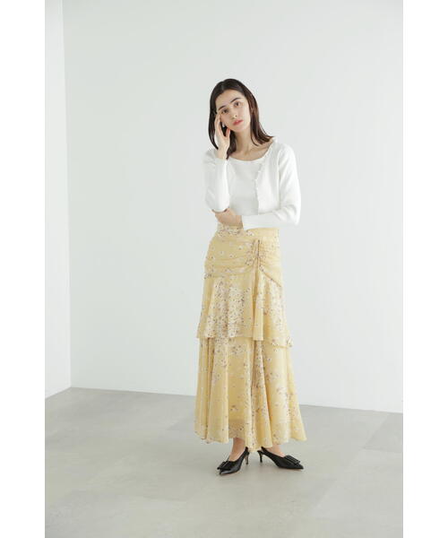 JILL STUART（ジルスチュアート）の「◆カラーベーシックリブカーディガン（カーディガン/ボレロ・レディース・ホワイト/ブラック/レッド/イエロー・FREE）」の13枚目の写真