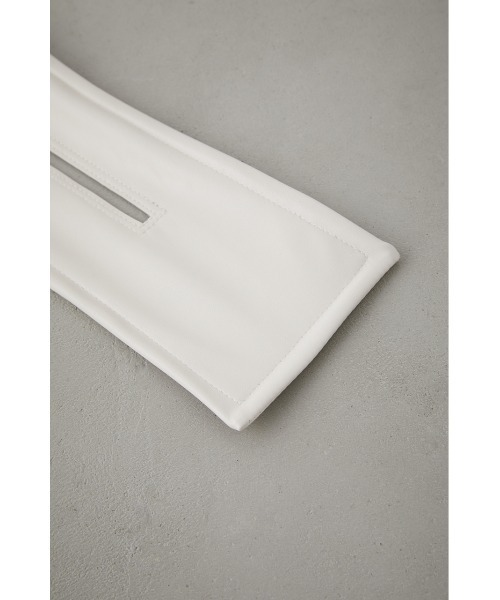 AZUL by moussy（アズールバイマウジー）の「DEFT BAND（ヘアゴム・レディース・ブラウン系その他/ブラック/アイボリー・FREE）」の8枚目の写真