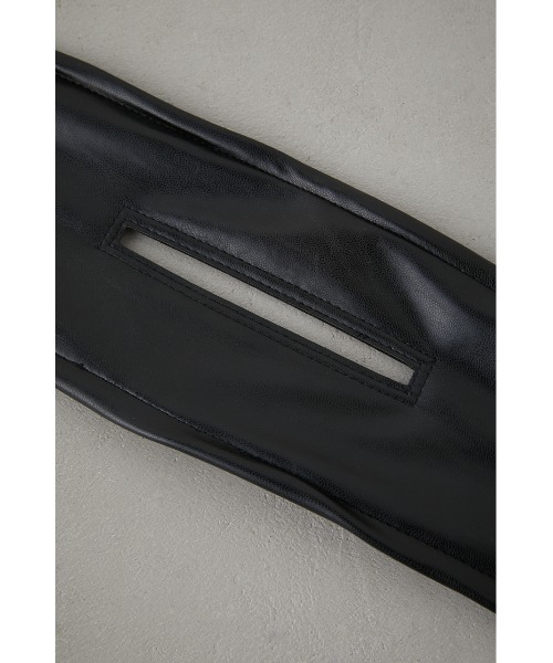 AZUL by moussy（アズールバイマウジー）の「DEFT BAND（ヘアゴム・レディース・ブラウン系その他/ブラック/アイボリー・FREE）」の11枚目の写真