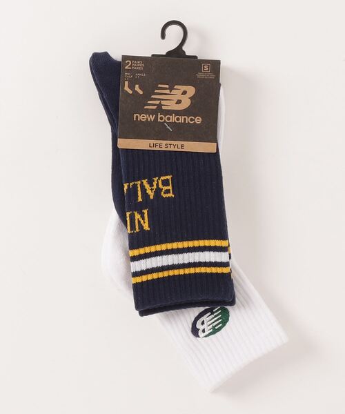 NEW BALANCE（ニューバランス）の「アンクル アンド ミドル２Pソックス（ソックス/靴下・メンズ・その他/ホワイト系その他・LARGE/MEDIUM/SMALL）」の6枚目の写真