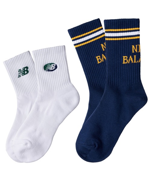 NEW BALANCE（ニューバランス）の「アンクル アンド ミドル２Pソックス（ソックス/靴下・メンズ・その他/ホワイト系その他・LARGE/MEDIUM/SMALL）」の5枚目の写真