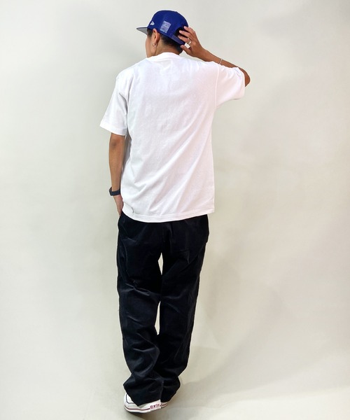 NEW ERA(ニューエラ)の「NEW ERA/ニューエラ OD SS TEE USCTN TRI SUNRISE ロゴ USコットン 半袖Tシャツ 13516312/13516313(Tシャツ/カットソー・メンズ・ホワイト/ブラック・L/XL/XXL/M)」の8枚目の写真