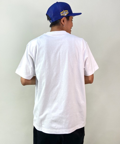 NEW ERA(ニューエラ)の「NEW ERA/ニューエラ OD SS TEE USCTN TRI SUNRISE ロゴ USコットン 半袖Tシャツ 13516312/13516313(Tシャツ/カットソー・メンズ・ホワイト/ブラック・L/XL/XXL/M)」の6枚目の写真