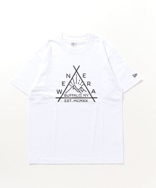 NEW ERA(ニューエラ)の「NEW ERA/ニューエラ OD SS TEE USCTN TRI SUNRISE ロゴ USコットン 半袖Tシャツ 13516312/13516313(Tシャツ/カットソー・メンズ・ホワイト/ブラック・L/XL/XXL/M)」の14枚目の写真