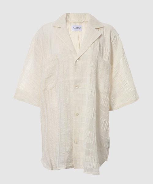 TANAKA(タナカ)の「SOUTHERN FRENCH SHIRT(シャツ/ブラウス・レディース・ホワイト・L/M/S)」の1枚目の写真
