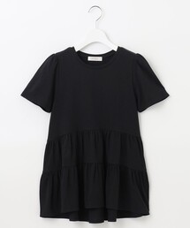 【UVケア】ティアードチュニック Tシャツ