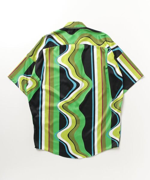 SISE(シセ)の「SISE BIG POCKET SHIRTS (PRINT)(シャツ/ブラウス・メンズ・ブラック・MEDIUM)」の2枚目の写真