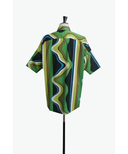 SISE(シセ)の「SISE BIG POCKET SHIRTS (PRINT)(シャツ/ブラウス・メンズ・ブラック・MEDIUM)」の3枚目の写真