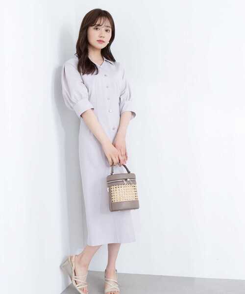 PONTI×MIDWEST ポンティ ワンダースレッド　 Tシャツワンピース miniministore ニットワンピース ボーダー柄タイトワンピ