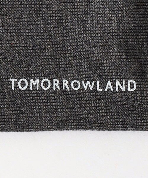 TOMORROWLAND (トゥモローランド)の「TOMORROWLAND コットンモノトーンソックス(ソックス/靴下・レディース・ブラック/ホワイト/チャコールグレー・FREE)」の6枚目の写真