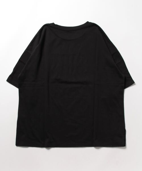 SpRay（スプレイ）の「ウェーブロゴビッグＴシャツ（Tシャツ/カットソー・レディース・ホワイト/オートミール/ブルー/ブラック・FREE）」の10枚目の写真