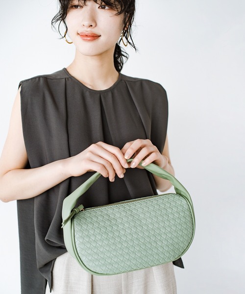 HVISK ワンハンドルバッグ NOMI 半月型 ハンドバッグ ヴィスク HVISK HVISK ワンハンドルバッグ NOMI 半月型