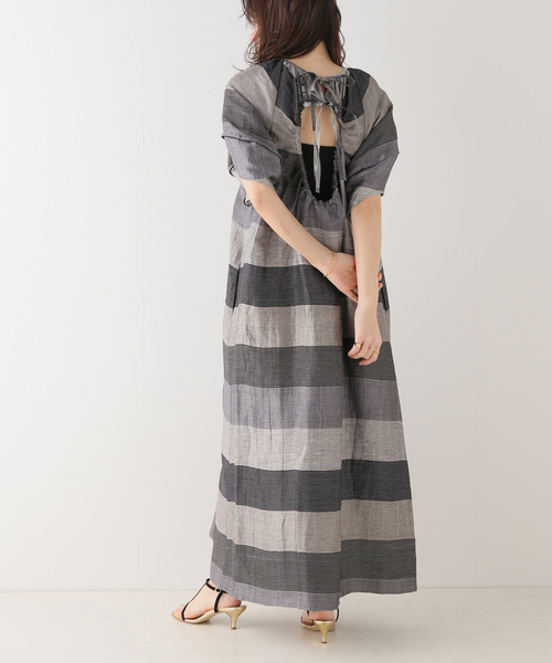 新品 Lachement 定価¥3万6300円 ラシュモン ロングワンピース