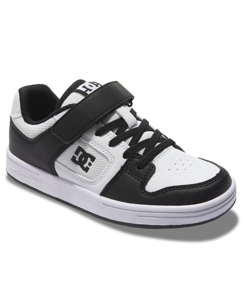 DC SHOES(ディーシーシューズ)の「Ks MANTECA 4 V SN/DCキッズスニーカー(スニーカー・キッズ・ホワイト×グリーン/ホワイト×ブラック・17cm/18cm/19cm/20cm/21cm/22cm/23cm/24cm)」の2枚目の写真