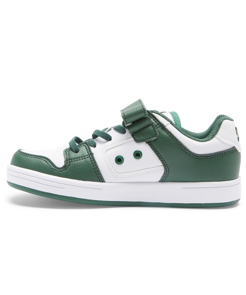 DC SHOES(ディーシーシューズ)の「Ks MANTECA 4 V SN/DCキッズスニーカー(スニーカー・キッズ・ホワイト×グリーン/ホワイト×ブラック・17cm/18cm/19cm/20cm/21cm/22cm/23cm/24cm)」の6枚目の写真