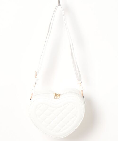 HIKA】ハートPUレザーショルダーBAG（ショルダーバッグ）｜HIKA