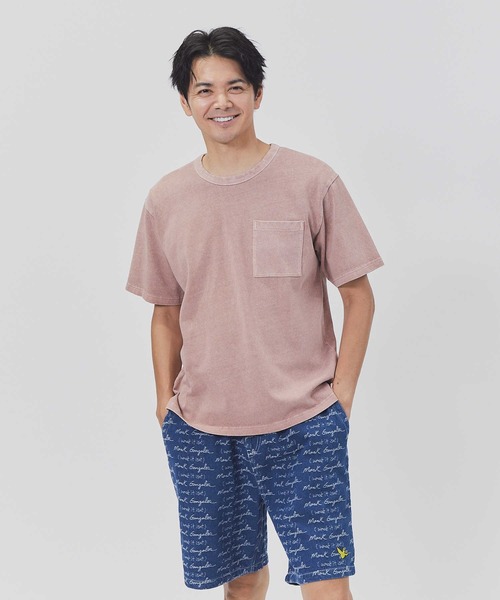 BACK NUMBER(バックナンバー)の「【BACK NUMBER】オーバーダイクルーTシャツ(Tシャツ/カットソー・メンズ・オレンジ/ターコイズブルー/ライトグレー/ブラック・L/M/XL)」の4枚目の写真