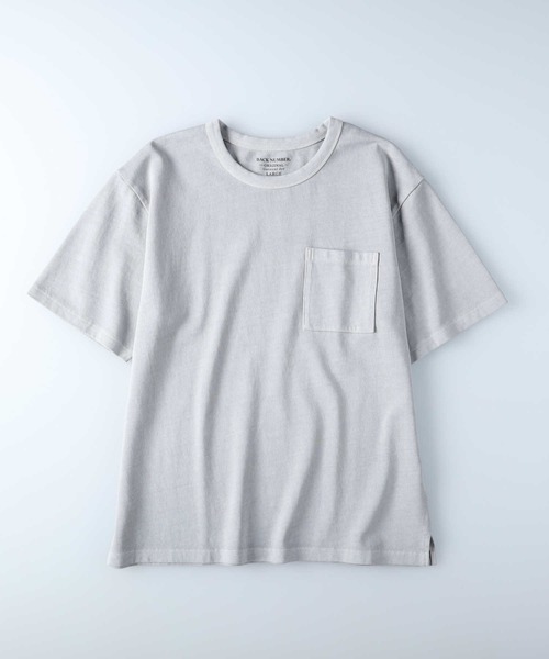 BACK NUMBER(バックナンバー)の「【BACK NUMBER】オーバーダイクルーTシャツ(Tシャツ/カットソー・メンズ・オレンジ/ターコイズブルー/ライトグレー/ブラック・L/M/XL)」の14枚目の写真