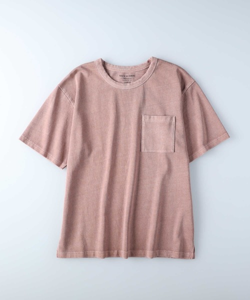 BACK NUMBER(バックナンバー)の「【BACK NUMBER】オーバーダイクルーTシャツ(Tシャツ/カットソー・メンズ・オレンジ/ターコイズブルー/ライトグレー/ブラック・L/M/XL)」の15枚目の写真