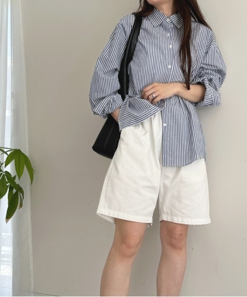 WEGO（ウィゴー）の「WEGO/チノイージーショーツ（チノパンツ・メンズ・ベージュ/ホワイト/レッド/ブラック/ダークグリーン/ブルー・SMALL/MEDIUM/LARGE）」の2枚目の写真