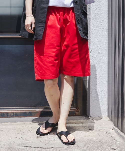 WEGO（ウィゴー）の「WEGO/チノイージーショーツ（チノパンツ・メンズ・ベージュ/ホワイト/レッド/ブラック/ダークグリーン/ブルー・SMALL/MEDIUM/LARGE）」の12枚目の写真