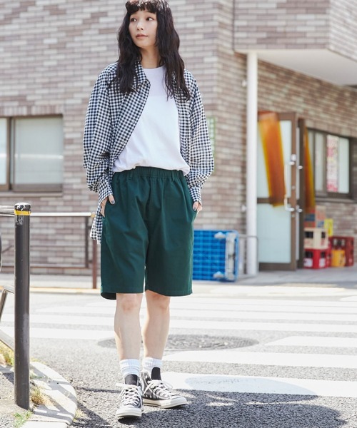 WEGO（ウィゴー）の「WEGO/チノイージーショーツ（チノパンツ・メンズ・ベージュ/ホワイト/レッド/ブラック/ダークグリーン/ブルー・SMALL/MEDIUM/LARGE）」の9枚目の写真