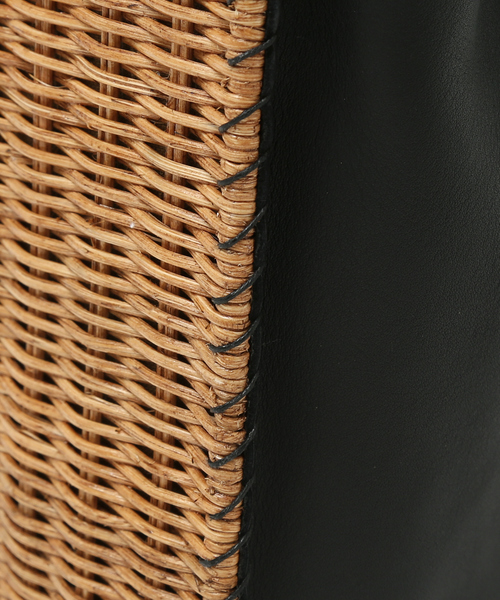 The Bagmati（ザバグマティ）の「●BAGMATI ラタンミニトート（トートバッグ・レディース・ブラック・フリー）」の6枚目の写真