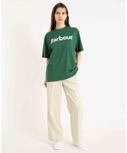 Barbour(バブアー)の「"JAPAN LIMITED" ビーコン ロゴTシャツ(オーバーサイズフィット)(Tシャツ/カットソー・メンズ・ブラック/ホワイト/ライトブルー/グリーン・L/XL/S/M)」の13枚目の写真