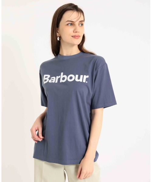 Barbour(バブアー)の「"JAPAN LIMITED" ビーコン ロゴTシャツ(オーバーサイズフィット)(Tシャツ/カットソー・メンズ・ブラック/ホワイト/ライトブルー/グリーン・L/XL/S/M)」の21枚目の写真