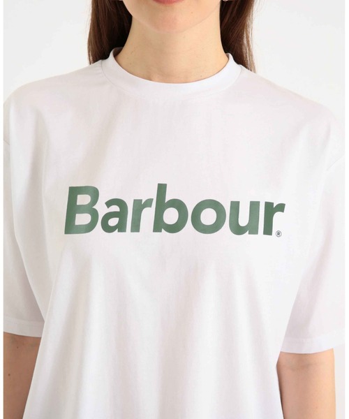 Barbour(バブアー)の「"JAPAN LIMITED" ビーコン ロゴTシャツ(オーバーサイズフィット)(Tシャツ/カットソー・メンズ・ブラック/ホワイト/ライトブルー/グリーン・L/XL/S/M)」の7枚目の写真