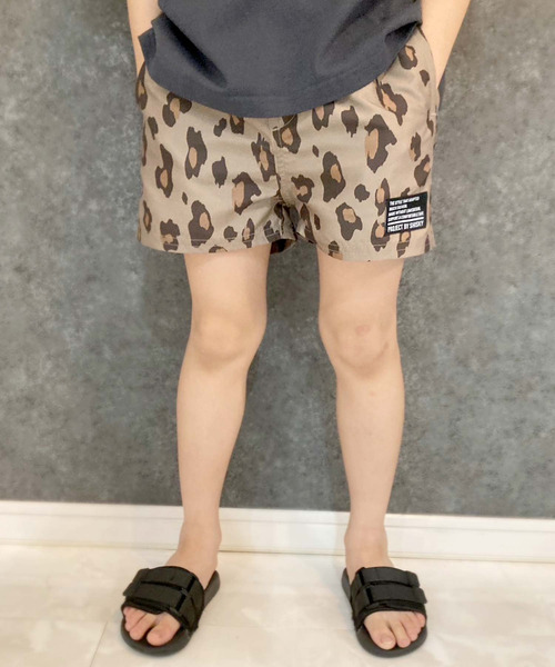 THE CASUAL（カジュアル）の「水陸両用　ハーフパンツ（水着・キッズ・ブラック/グレー系その他/ダークパープル/オレンジ系その他/ベージュ系その他/ダークネイビー/ベージュ系その他2/グリーン系その他2/グリーン系その他3/カーキ系/ブルー系その他/グリーン系その他・110cm/120cm/130cm/140cm/150cm/160cm）」の3枚目の写真